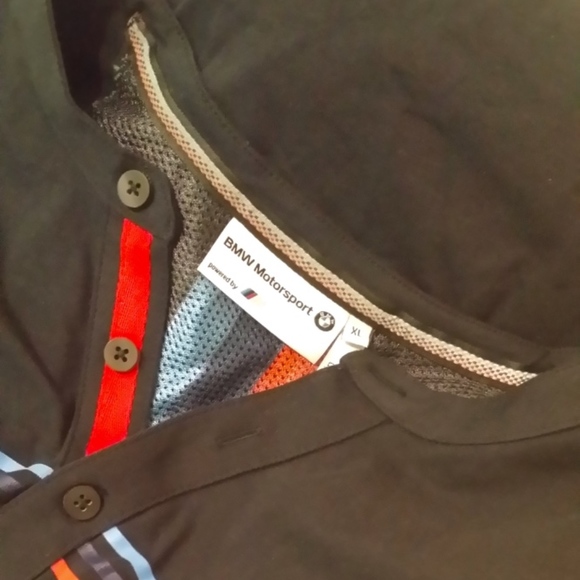 SOLD-BMW MOTORSPORT LS Navy Blu XL Tee - Picture 5 of 6